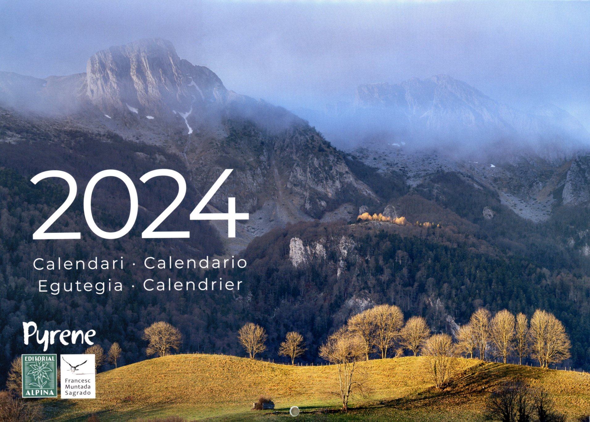 Calendari Pyrene 2024 - Portada